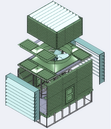 超靜音冷卻塔噪音標準