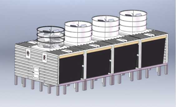 超靜音冷卻塔安裝